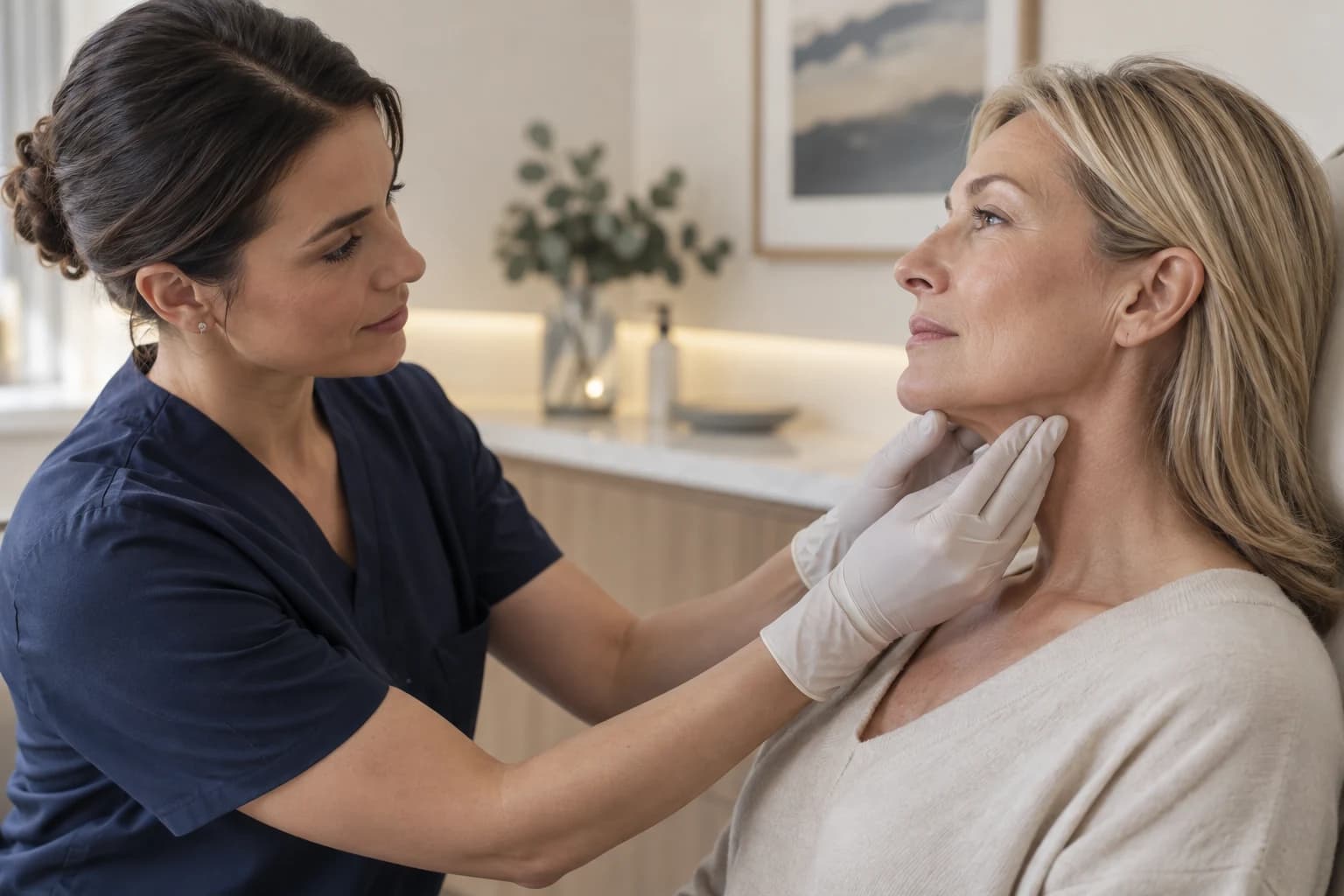 Skin treatment at VIPrivate Care Longevity in Montvale, NJ